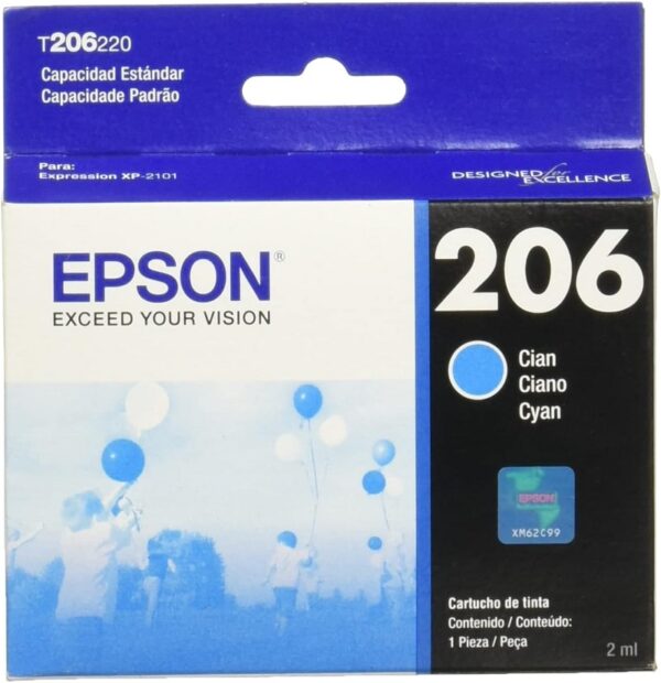 tinta epson t206220 al cyan xp 2101