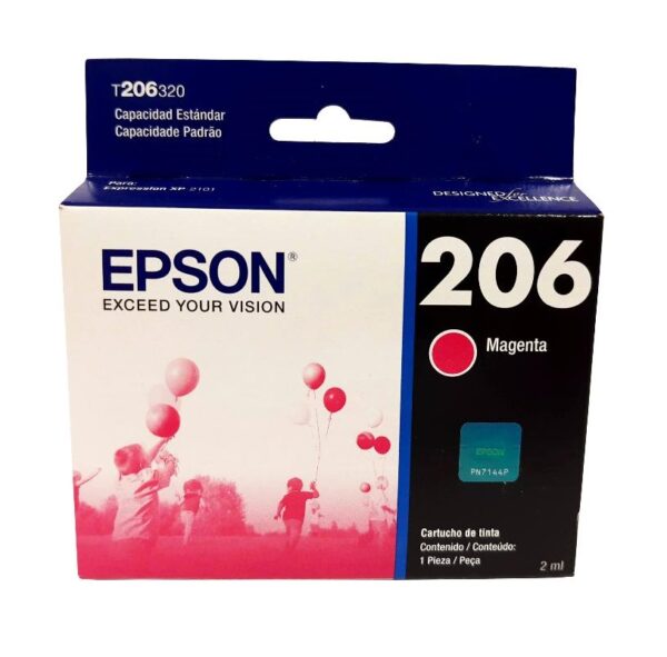 tinta epson t206320 al magenta xp 2101