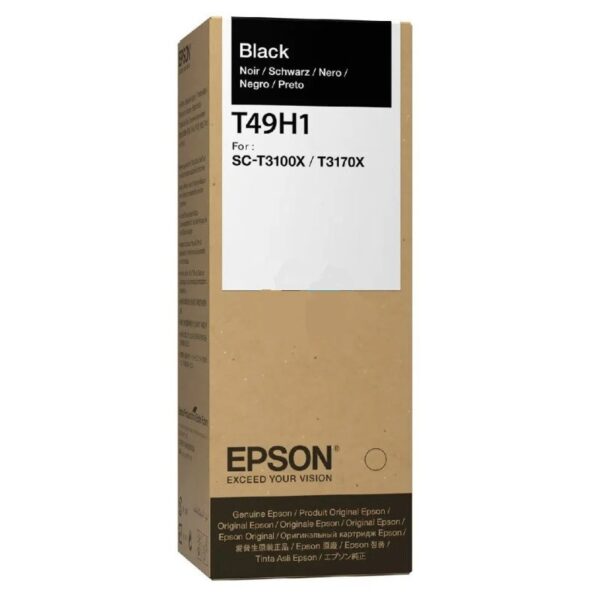 tinta epson t49h100 negro