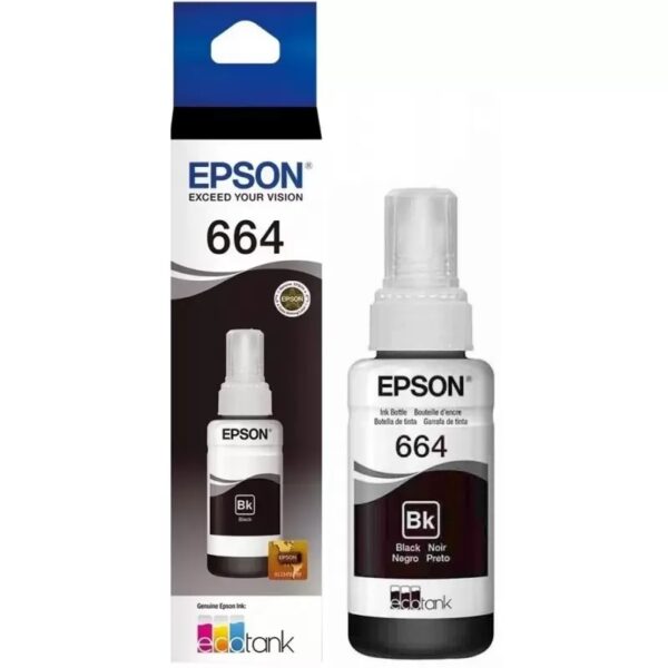 tinta epson t664120 l 210/365/555 negro