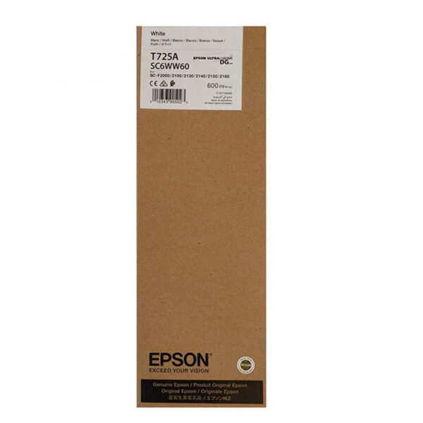 tinta epson t725a0n blanco 725 (f2100we)