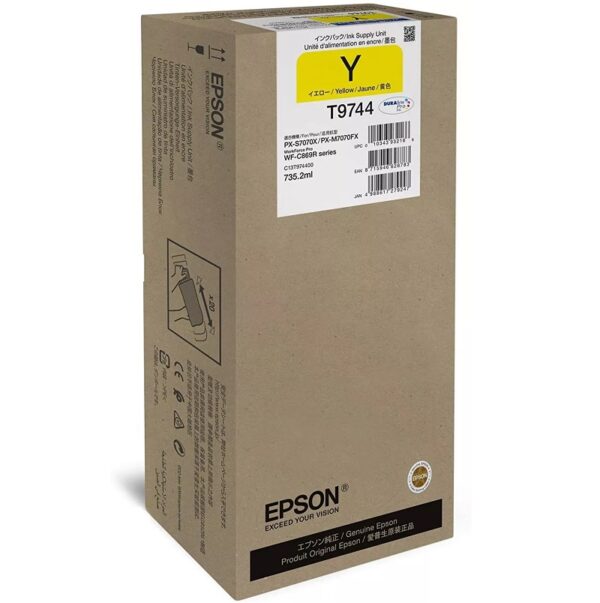 tinta epson t974420 c869r yellow
