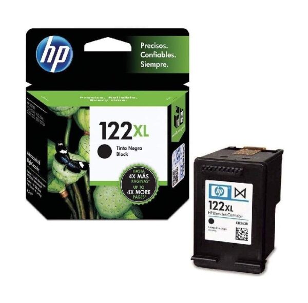 tinta hp ch563hl 122xl negra