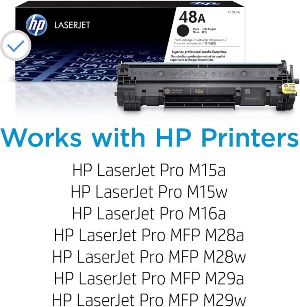 toner hp cf248a (48a) negro (m15w)
