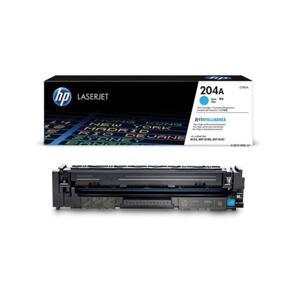toner hp cf511a (204a) m180nw cyan