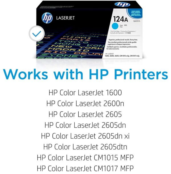 toner hp q6001a (124a) cyan