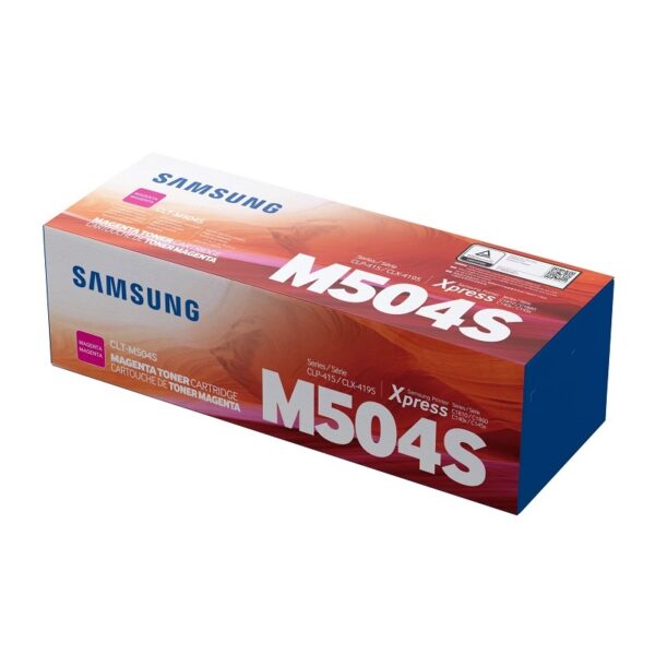 toner hp samsung clt m504s magenta su296a