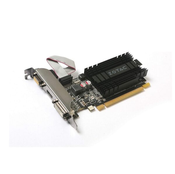 tarjeta grÁfica zotac gt710 2gb/ddr3/64bit 954/1600