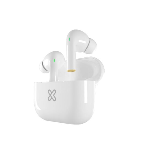 auricular klip xtreme earphone kte 050wh tunefibuds bt/mic/tws/touch/ipx6/blan