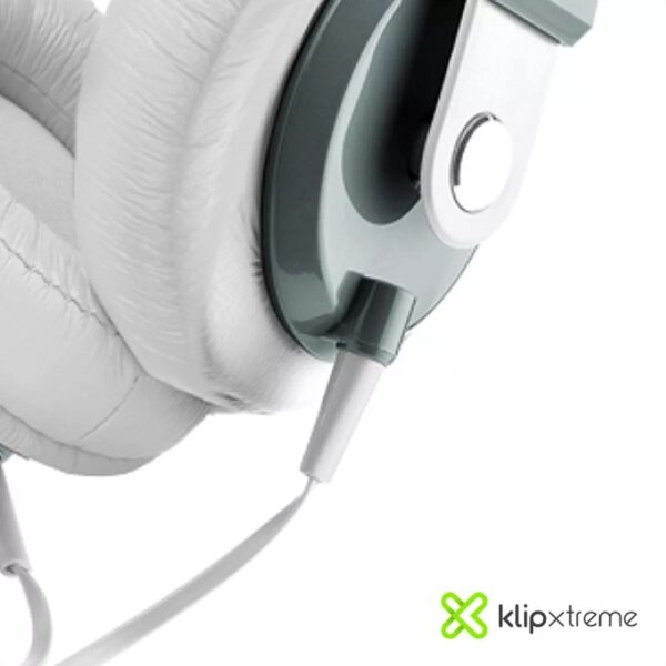 auricular klip xtreme headset khs 550wh obsesion mic/3.5mm/bla