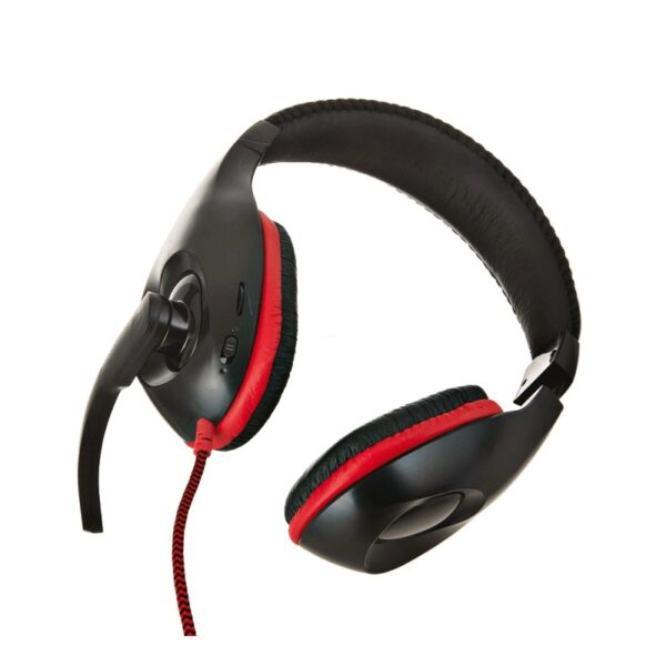 auricular xtech headset xth 510 gamer/mic/3.5mm/2 jack/negro