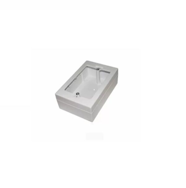 caja de empotrar p/tapa plastica lanp lp 318w