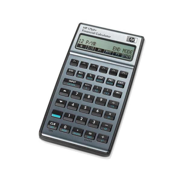 calculadora financiera hp 17bii+ 2 lineas form vertical plata