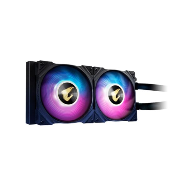 cooler para cpu aorus waterforce x 240 rgb lcd