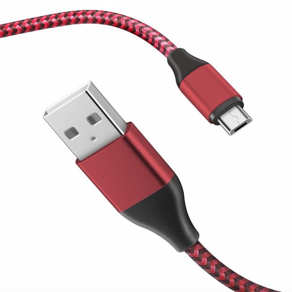 cable argomtech arg cb 0021rd micro usb to usb 1.8m rojo