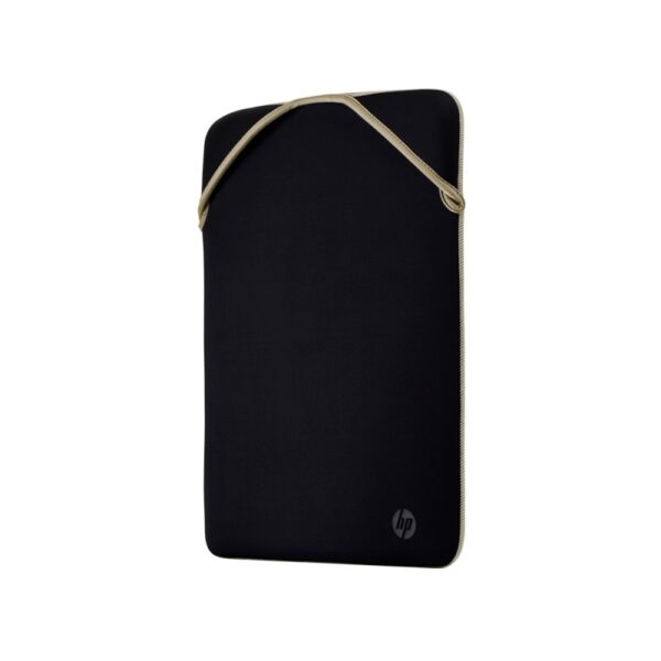 funda p/ notebook hp 15.6" reversible negro/dorado 2f2k6aa