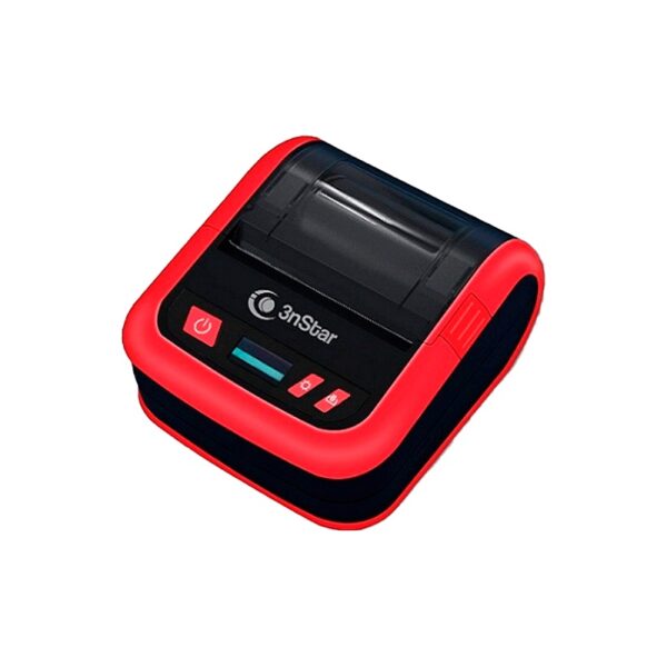 impresora 3nstar termica ppt305bt usb/bt/portat 3" negro c/rojo cab/usb