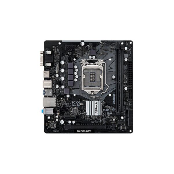 placa madre asrock 1200 h470m hvs v/s/r/hdmi/ddr4/usb3.2/matx