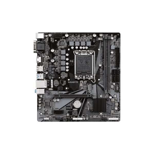 placa madre gigabyte 1700 h610m h v2 ddr4 v/s/r/hdmi/m2/usb3.2/matx