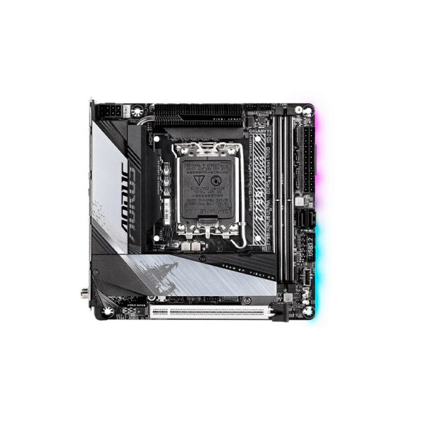 placa madre aorus 1700 z790i ultra ddr5 gigabyte s/r/hdmi/dp/2m2/wifi/usb/m i