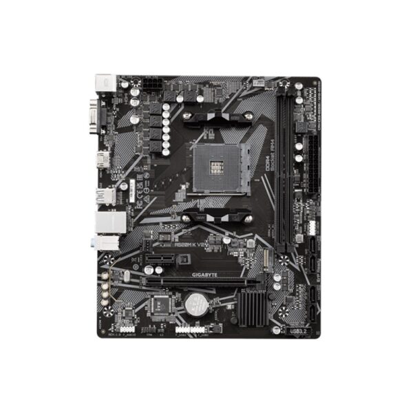 placa madre gigabyte am4 a520m k v2 v/s/r/hdmi/m2/ddr4/usb3.2/matx