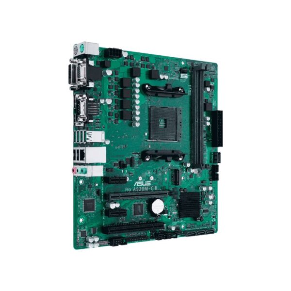 placa madre asus am4 a520m c ii/csm pro v/s/r/hdmi/dp/m2/ddr4/usb3.2/matx