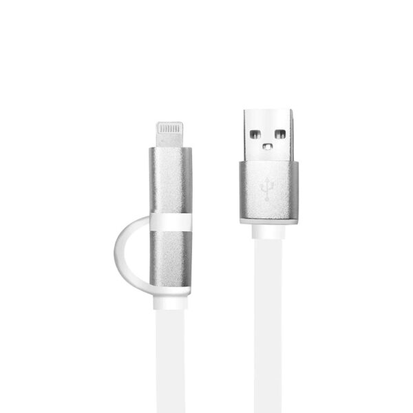 cable argomtech arg cb 0058 lightning+micro usb 2.0