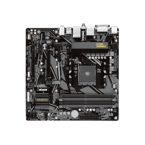 placa madre gigabyte am4 b550m ds3h ac s/r/hdmi/dp/dvi/wifi/2m2/usb3.2/ddr4/mat
