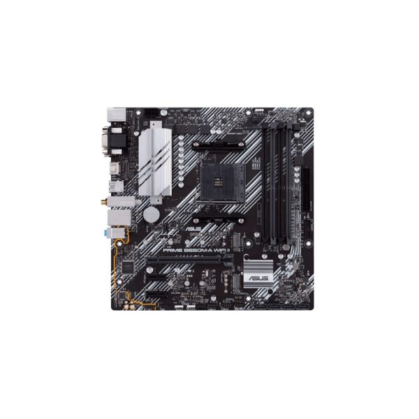 placa madre asus am4 b550m a wifi ii prime v/s/r/hdmi/dvi/2m2/ddr4/usb/matx d