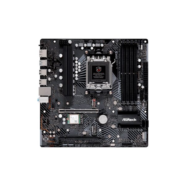 placa madre asrock am5 b650m pg lightning ddr5 s/r/hdmi/dp/3m2/usb3.2/matx