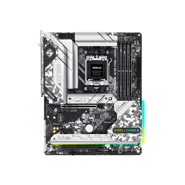 placa madre asrock am5 x670e steel legend ddr5 s/r/hdmi/dp/4m2/wifi/usb3.2/atx