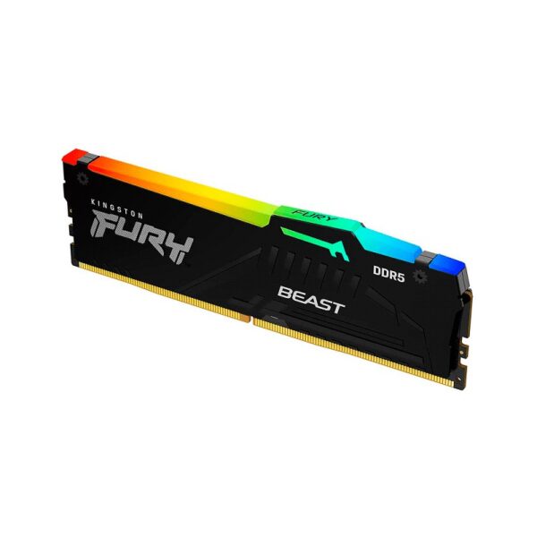 memoria ram kingston ddr5 32g 5200 fury beast bk kf552c40bba 32 rgb