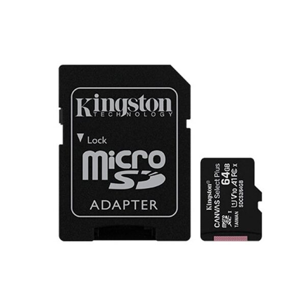memoria kingston micro sd 64gb sdcs2/64gb 100/85 canvas select plus c/ada