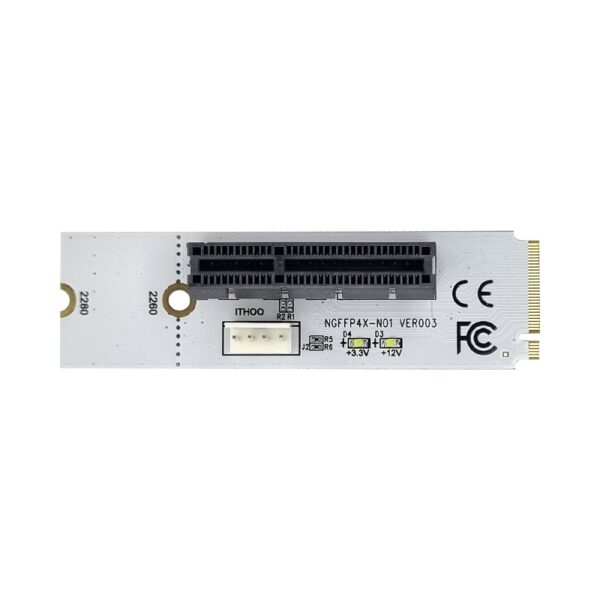 adaptador m.2 a pci e 4x mzhou unitario x002ueiai9 b09c1b2xc3
