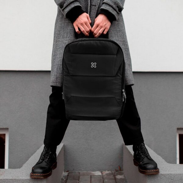 mochila klip xtreme 15.6" knb 426gr monaco gris