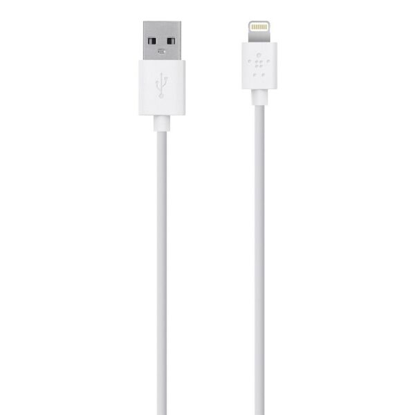cable belkin ios usb a light 10' f8j023bt3m wht