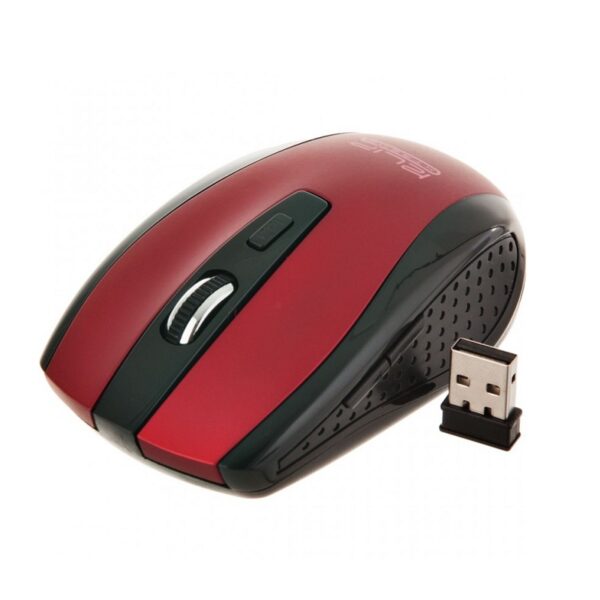 mouse klip xtreme wir kmw 340rd klever 1600dpi/6 bot/rojo