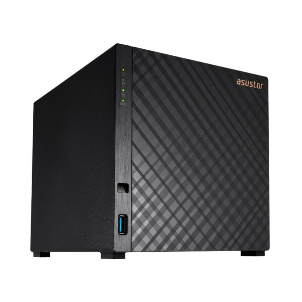 nas asustor as1104t qc 1.4/4bay/1g/1 gblan/usb3.2