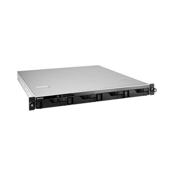 nas asustor as6504rs qc2.1/4bay/8gb/4 gblan/4usb3.2 + riel