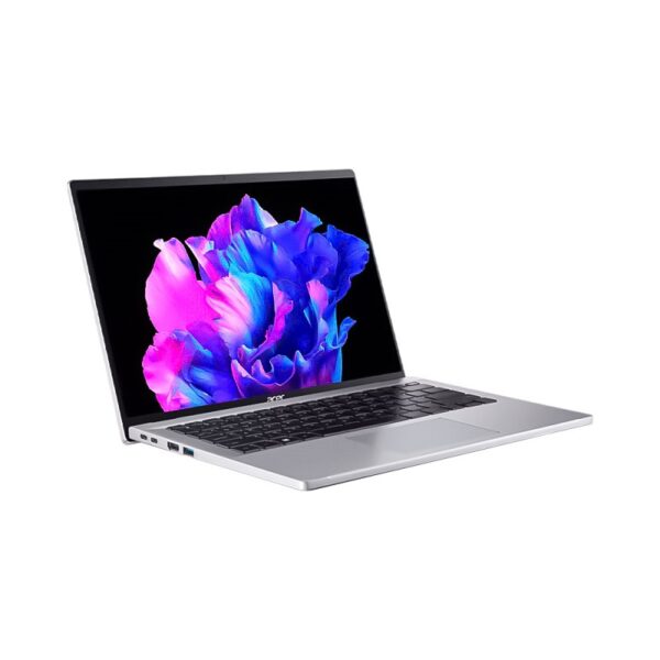 notebook acer swift go sfg14 71t 728k i7 1.7/16/1tb/w11h/14"fhd ips tou/plata