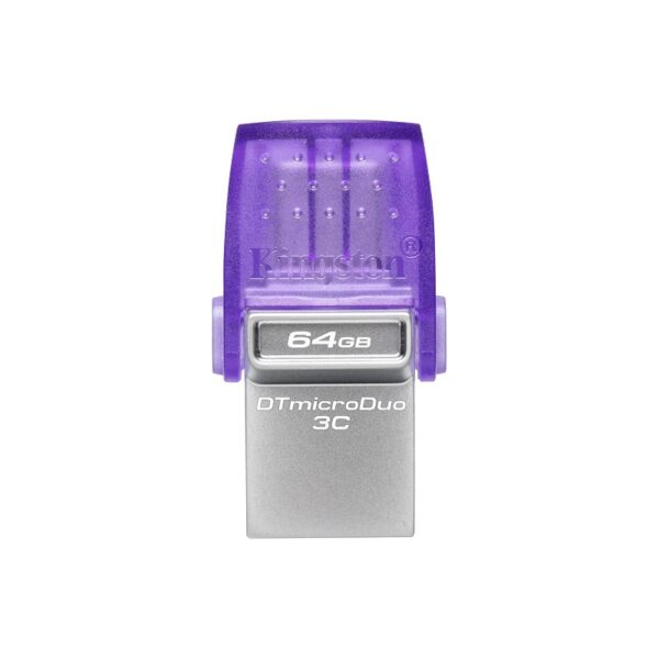 pendrive kingston 64gb dtduo3cg3/64gb usb/usb c datatraveler micro duo
