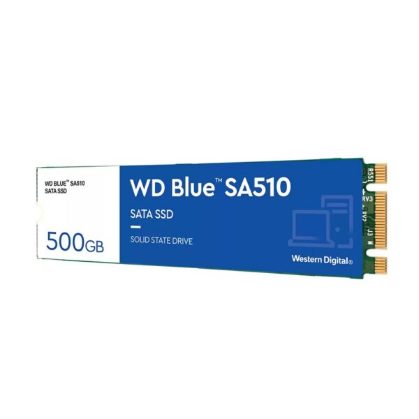 ssd western digital m.2 sata3 500gb sa510 blue wds500g3b0b