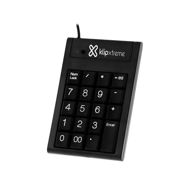 teclado numerico klip xtreme usb knp 100 abacus neg
