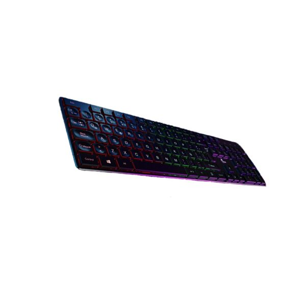 teclado+mouse+mousepad xtech xtk 535s hasha 3en1 rgb/usb/esp
