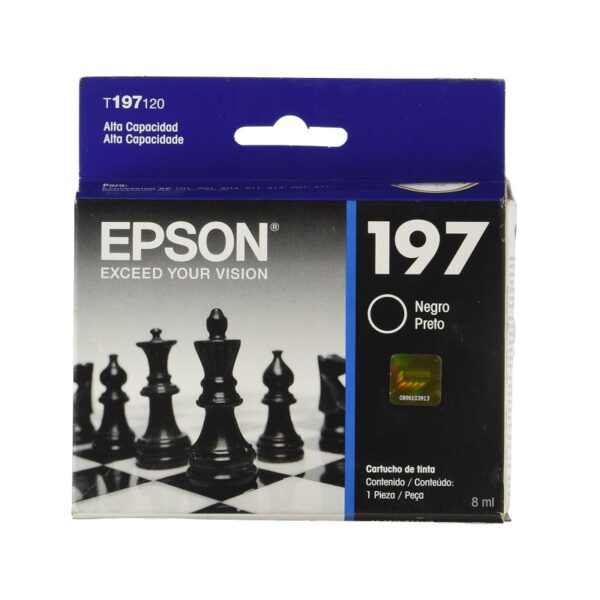 tinta epson t197 120 negro xp 20/101/104/20 t197120 al 8ml