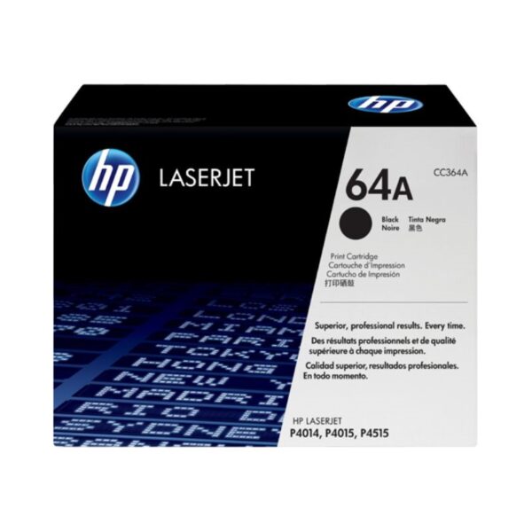 toner hp 64a negro cc364a