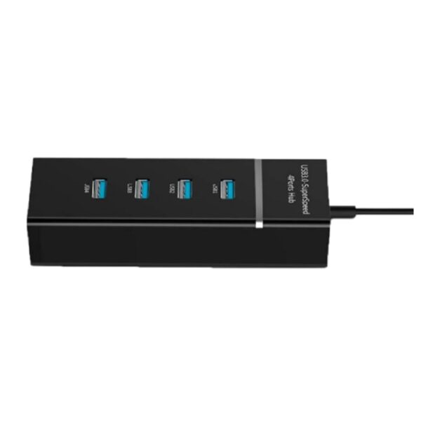 adaptador hub 4p 3.0c/llave negro