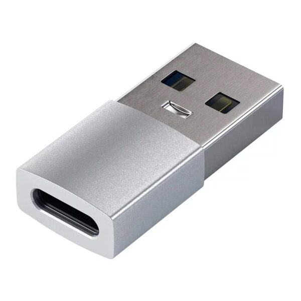 adaptador sate al 11 usb a usb c negro