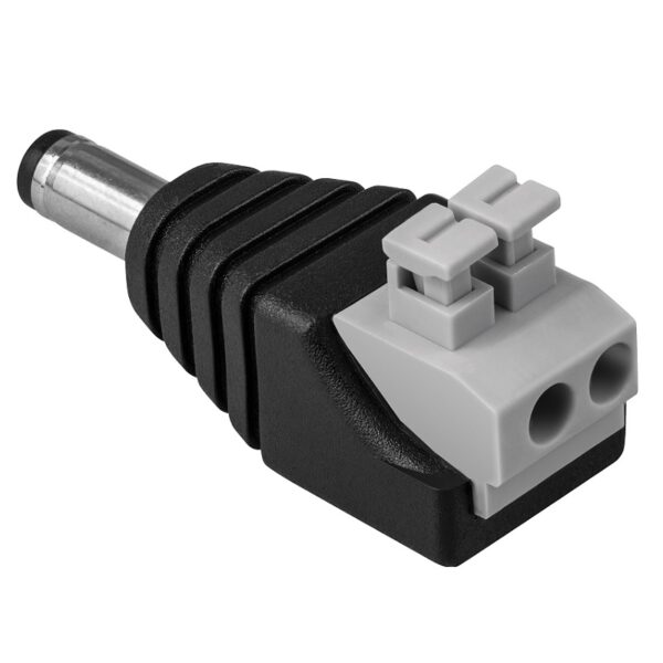 conector macho a presion dc p4