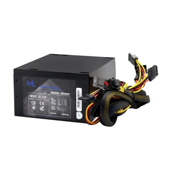 fuente mtek 650 wats atx 24